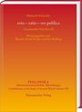 Text: "Helmuth Schneider, rota – ratio – res publica, Gesammelte Schriften II." Design: Roter Hintergrund, gelbe Schrift.