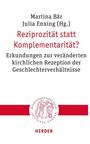 : Reziprozität statt Komplementarität?, Buch