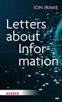 "Letters about Information" von Ion Irimie. Verlag Herder. Hintergrund mit blauen Datenpunkten und Linien.