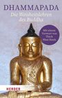DHAMMAPADA, Die Weisheitslehren des Buddha, Vorwort von Thich Nhat Hanh, darunter goldene Buddha-Statue, HERDER-Logo.