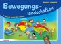 "Bewegungslandschaften, 32 Ideen für Kinder bis 3 Jahren, RENATE ZIMMER, HERDER." Kinder spielen auf einer bunten Decke.