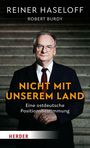 „NICHT MIT UNSEREM LAND – Eine ostdeutsche Positionsbestimmung“ steht auf dem Cover. Eine Person im Anzug mit Krawatte.