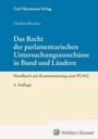 Lars Brocker: Das Recht der parlamentarischen Untersuchungsausschüsse in Bund und Ländern, Buch