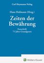 Hans Hofmann: Zeiten der Bewährung, Buch