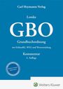 Text: "Carl Heymanns Verlag, Lemke, GBO Grundbuchordnung, Kommentar 4. Auflage." Blauer Hintergrund mit einem Logo.