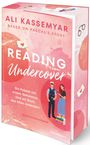 „Reading Undercover“ – Ein Polizist mit Geheimnis verändert durch Buch alles. Illustration eines Polizeibeamten und einer Frau.