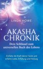 "Linda Howe, Akasha Chronik, Dein Schlüssel zum universellen Buch des Lebens. Entfalte die Kraft deiner Seele."

Blau-lila Hintergrund mit leuchtenden Mustern.