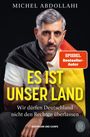 Michel Abdollahi: Es ist unser Land, Buch