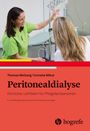 „Peritonealdialyse. Klinischer Leitfaden für Pflegefachpersonen.“ Zwei Personen in einer medizinischen Umgebung.