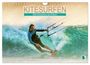 Calvendo Calvendo: Kitesurfen: Mit Drachen am Meer (Wandkalender 2025 DIN A4 quer), CALVENDO Monatskalender, KAL