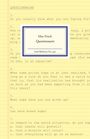 Max Frisch: Questionnaire, Buch