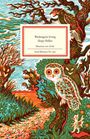 "Washington Irving, Sleepy Hollow, illustriert von ATAK, Insel-Bücherei Nr. 1565." Bunte Illustration mit Eulen und Bäumen.