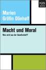 Marion Gräfin Dönhoff: Macht und Moral, Buch