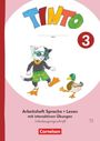 Stephanie Aschenbrandt: Tinto Sprachlesebuch 3. Schuljahr - Ausgabe 2026 - Arbeitsheft Sprache/Lesen mit interaktiven Übungen - Schulausgangsschrift, Buch