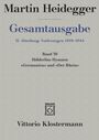 Martin Heidegger: Hölderlins Hymnen "Germanien" und "Der Rhein" (Wintersemester 1934/35), Buch