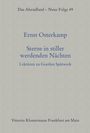 Ernst Osterkamp: Sterne in stiller werdenden Nächten, Buch