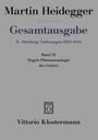 Martin Heidegger: Hegels Phänomenologie des Geistes, Buch