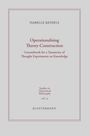 Titel: Operationalising Theory-Construction. Autor: Isabelle Kessels. Verlag: Klostermann. Dezentes Design mit rotem Rahmen.