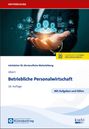 "Betriebliche Personalwirtschaft", 18. Auflage. Eine Hand hält Symbole von Menschen und Daten. Oben "WEITERBILDUNG".