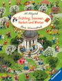 : Mein Wimmelbuch: Frühling, Sommer, Herbst und Winter - Pappbilderbuch ab 2 Jahren, Bilderbuch zu Jahreszeiten, Buch