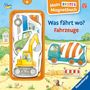 Sandra Grimm: Mein erstes Magnetbuch - Was fährt wo? Fahrzeuge, Buch