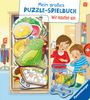 Mila Rulff: Mein großes Puzzle-Spielbuch - Wir kaufen ein, Buch