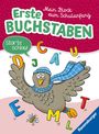 : Ravensburger Mein Block zum Schulanfang: Erste Buchstaben - Rätselblock ab 6 Jahre - Buchstaben lernen, Buch