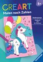 : Ravensburger CreArt Malen nach Zahlen ab 5: Zauberponys, Malbuch, 24 Motive, Buch
