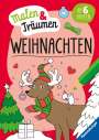 : Ravensburger Weihnachten - malen und träumen - 24 Ausmalbilder für Kinder ab 6 Jahren - Weihnachtliche Motive zum Entspannen, Buch