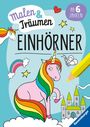 : Ravensburger Einhörner - malen und träumen - 24 Ausmalbilder für Kinder ab 6 Jahren - Einhorn-Motive zum Entspannen, Buch