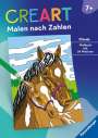 : Ravensburger Malen nach Zahlen ab 7 Pferde - 24 Motive, Buch