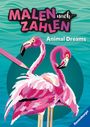 : Ravensburger Malen nach Zahlen Animal Dreams - 32 Motive abgestimmt auf Buntstiftsets mit 24 Farben (Stifte nicht enthalten) - Für Fortgeschrittene, Buch