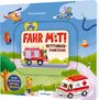 : Meine Schiebebahn-Pappe: Fahr mit: Rettungsfahrzeuge, Buch