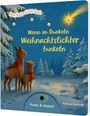 Sylvia Tress: Mein Puste-Licht-Buch: Wenn im Dunkeln Weihnachtslichter funkeln, Buch