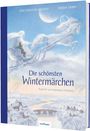 Text: "Hans Christian Andersen, Brüder Grimm. Die schönsten Wintermärchen. Illustriert von Anastasija Archipowa."

Illustration eines Pferdeschlittens.