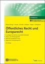 Buchcover "Öffentliches Recht und Europarecht", 10. Auflage. Grüner und gelber Hintergrund, Logos oben.
