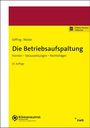 Matthias Söffing: Die Betriebsaufspaltung, Div.,Div.