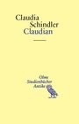 Claudia Schindler: Claudian, Buch