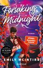 Der Text zeigt: "Forsaking Midnight", "SPiEGEL Bestseller-Autorin", "AB 18 JAHRE". Illustration mit Paar vor Vollmond.