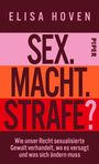 ELISA HOVEN. SEX. MACHT. STRAFE? Wie unser Recht sexualisierte Gewalt verhandelt. Titel in kräftigen Farben.