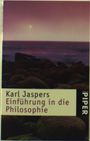 Karl Jaspers: Einführung in die Philosophie, Buch
