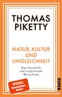 Thomas Piketty: Natur, Kultur und Ungleichheit, Buch