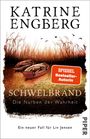 Text: KATRINE ENGBERG, SCHWELBRAND, Die Narben der Wahrheit, SPIEGEL Bestseller-Autorin, Ein neuer Fall für Liv Jensen. Illustration zeigt Boote und Schilf.