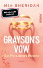 Mia Sheridan: Grayson's Vow. Der Preis deines Herzens, Buch