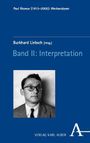 Burkhard Liebsch [Hrsg.], Band II: Interpretation. Schwarz-weißes Porträt eines Mannes mit Brille. Verlag Karl Alber.