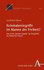 „Keimbahneingriffe im Namen der Freiheit?“. Autor: Eva Helene Odzuck. Verlag Karl Alber. Roter Hintergrund, weißer Text.