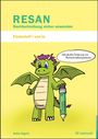 RESAN, Rechtschreibung sicher anwenden. Förderheft i und ie. Buchcover mit grünem Drachen und Stift.
