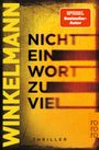 Andreas Winkelmann: Nicht ein Wort zu viel, Buch