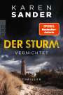Karen Sander: Der Sturm: Vernichtet, Buch