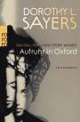 Dorothy L. Sayers: Aufruhr in Oxford, Buch
